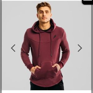 Reserved for Camry-NWT DYE Promesh Hoodie-Burgundy
